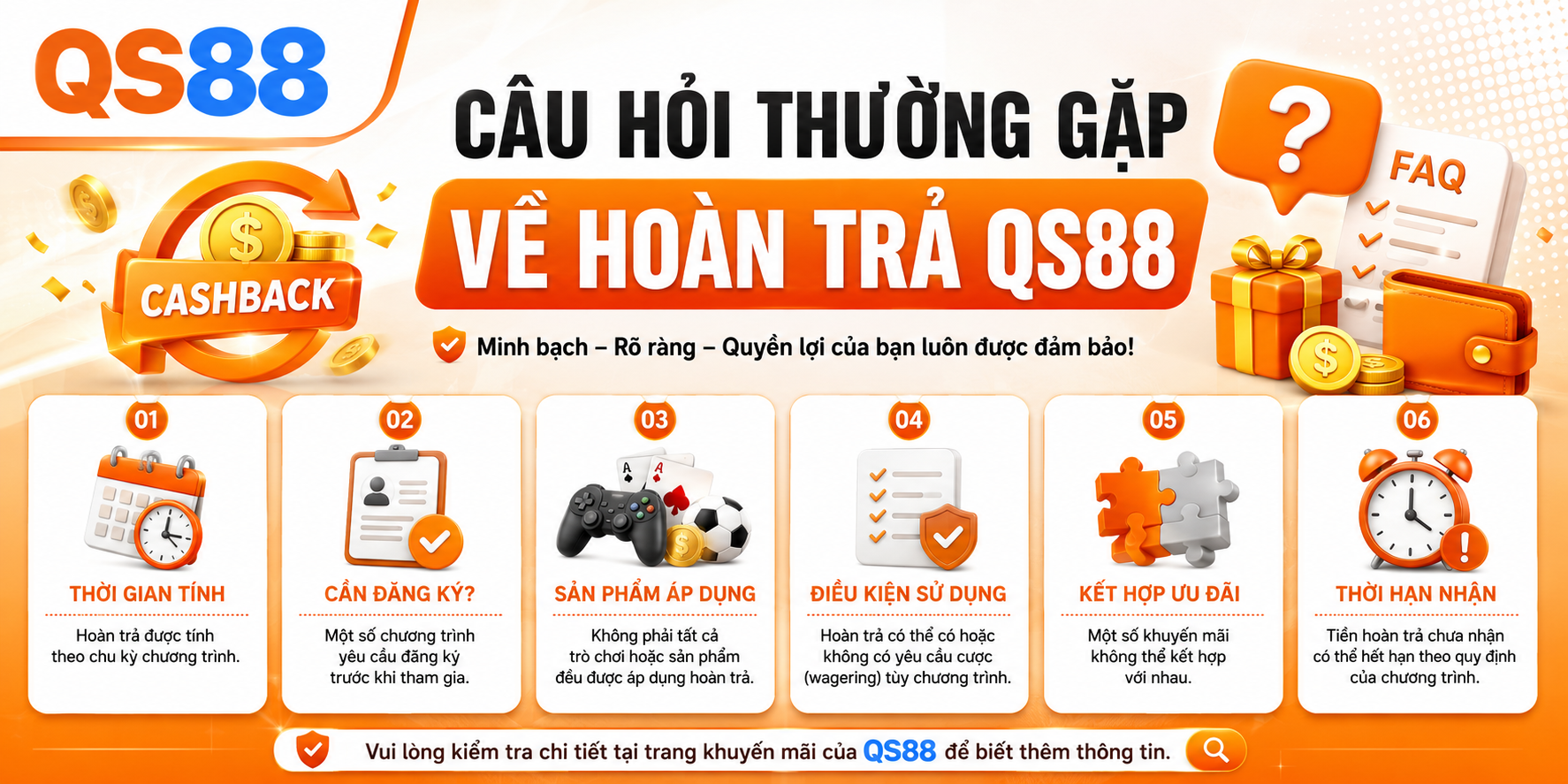 Câu hỏi thường gặp về QS88